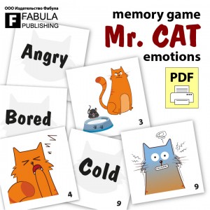 Mr. Cat изучаем "Эмоции" PDF