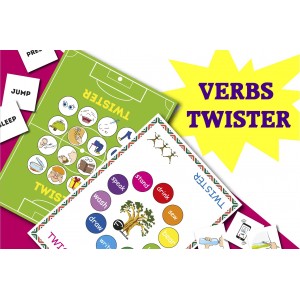 Verbs Twister игра в формате pdf