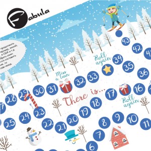 Christmas board game (pdf), конструкции there is, there are