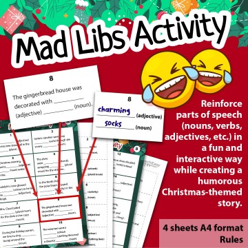 Mad Libs Activity Christmas